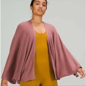 Cashlu Knit Textured Wrap
